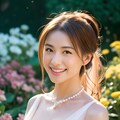 ポートレート　花壇にて 6枚目