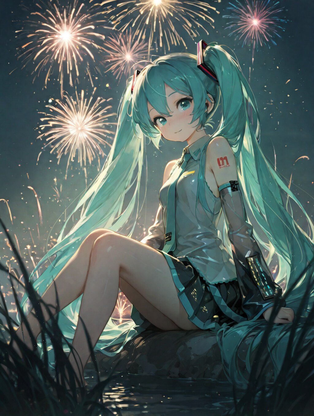 hanabi and miku