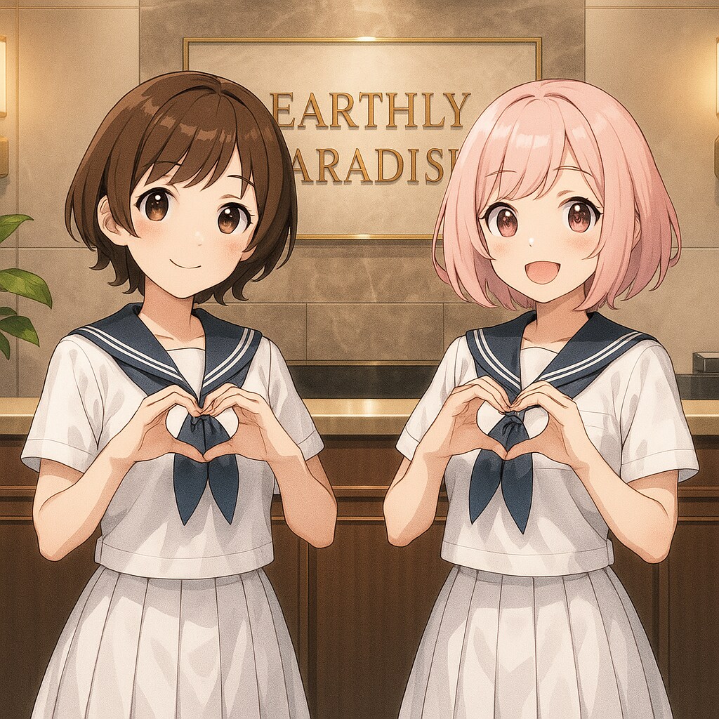 甘くて優しい扉の前で