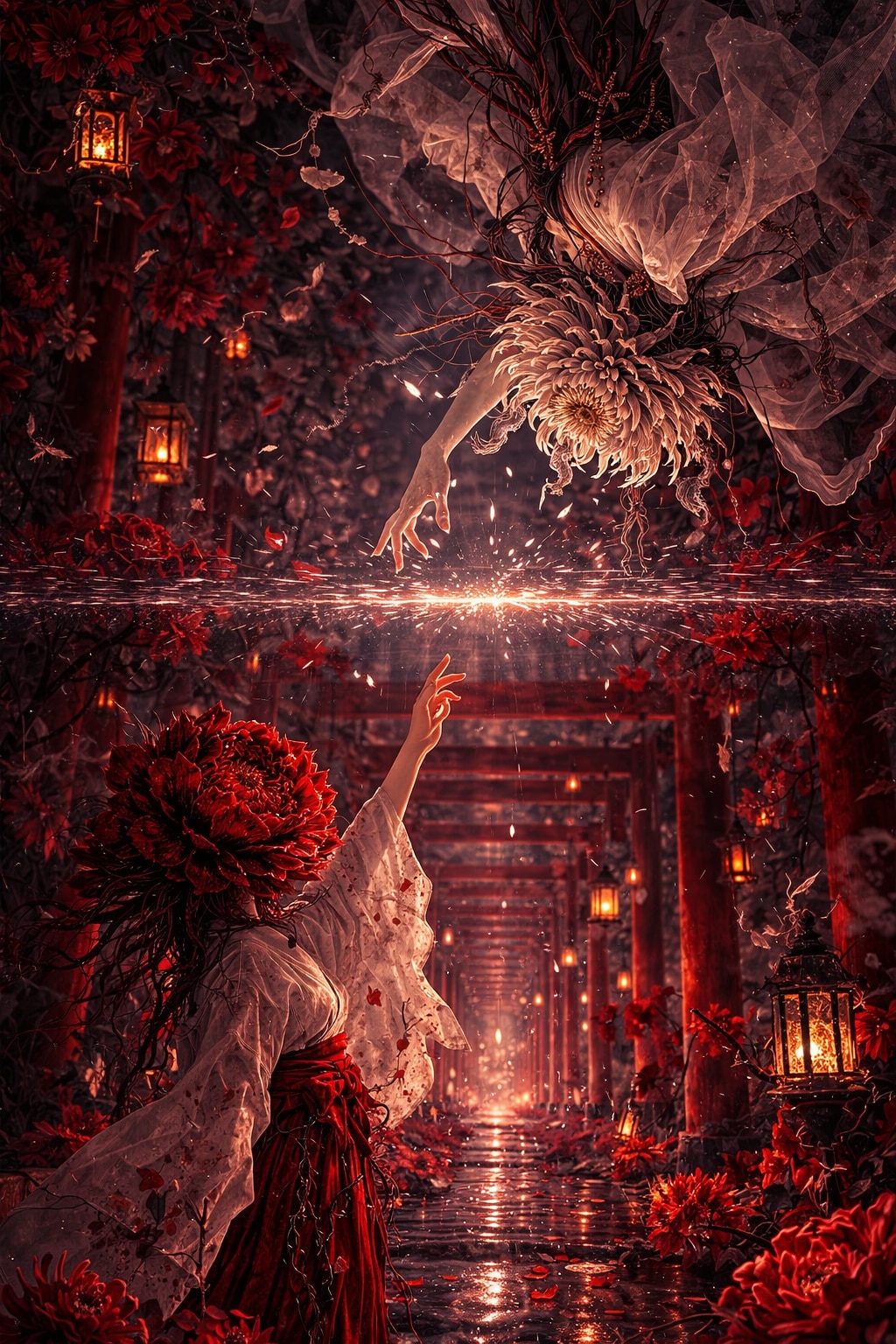 首落としの花-逆位双花の巫女-