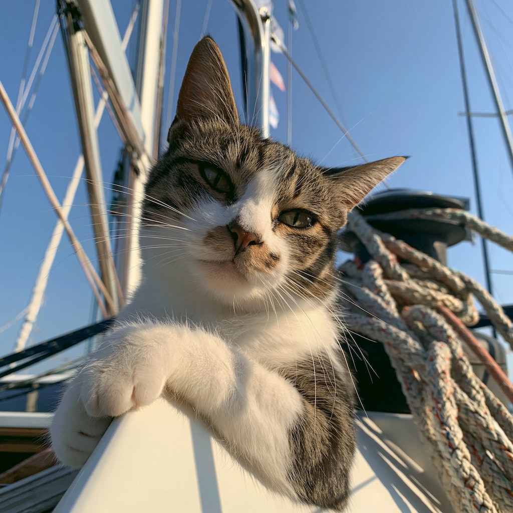 猫とヨット