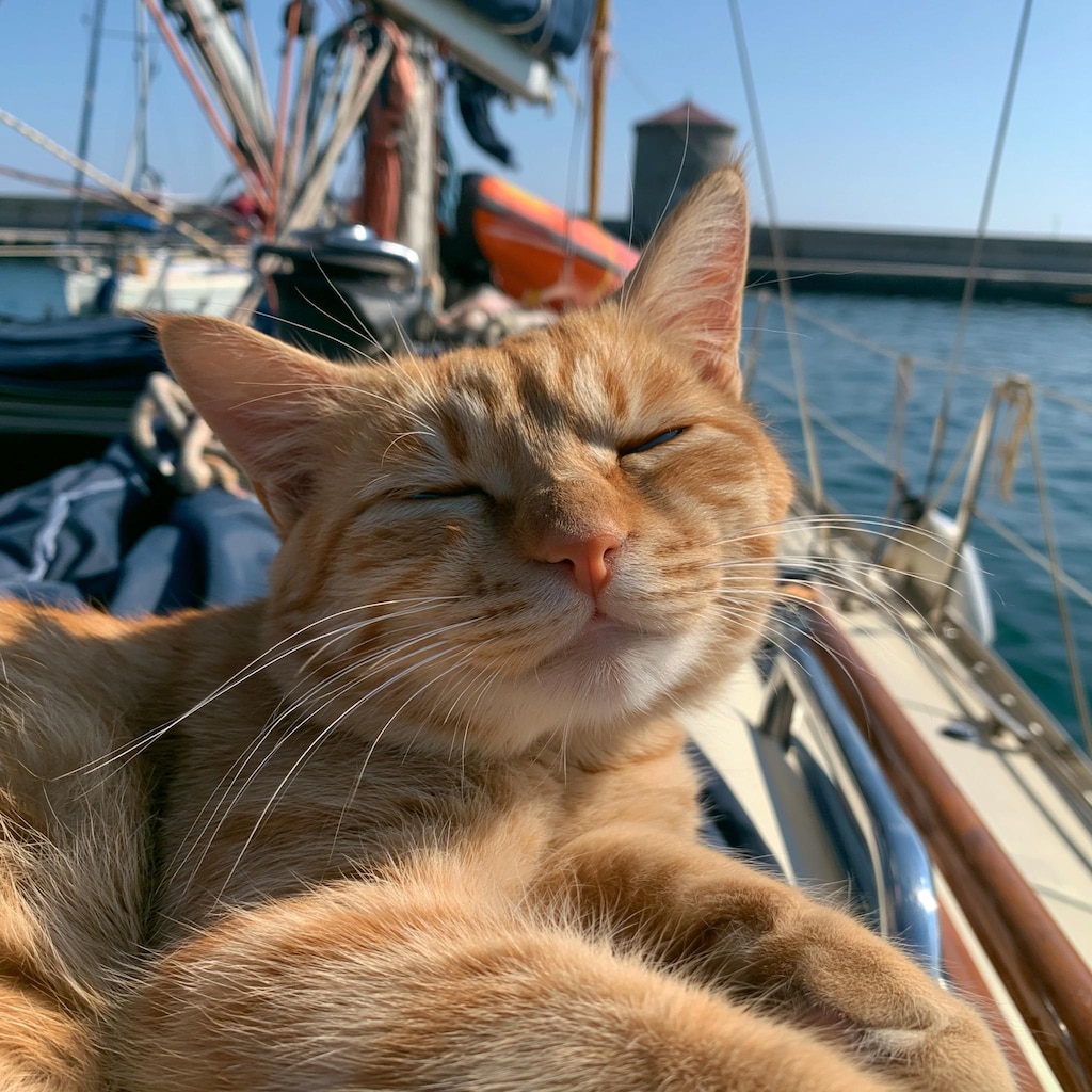 猫とヨット
