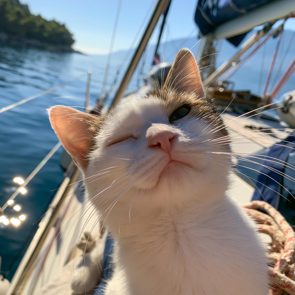 猫とヨット