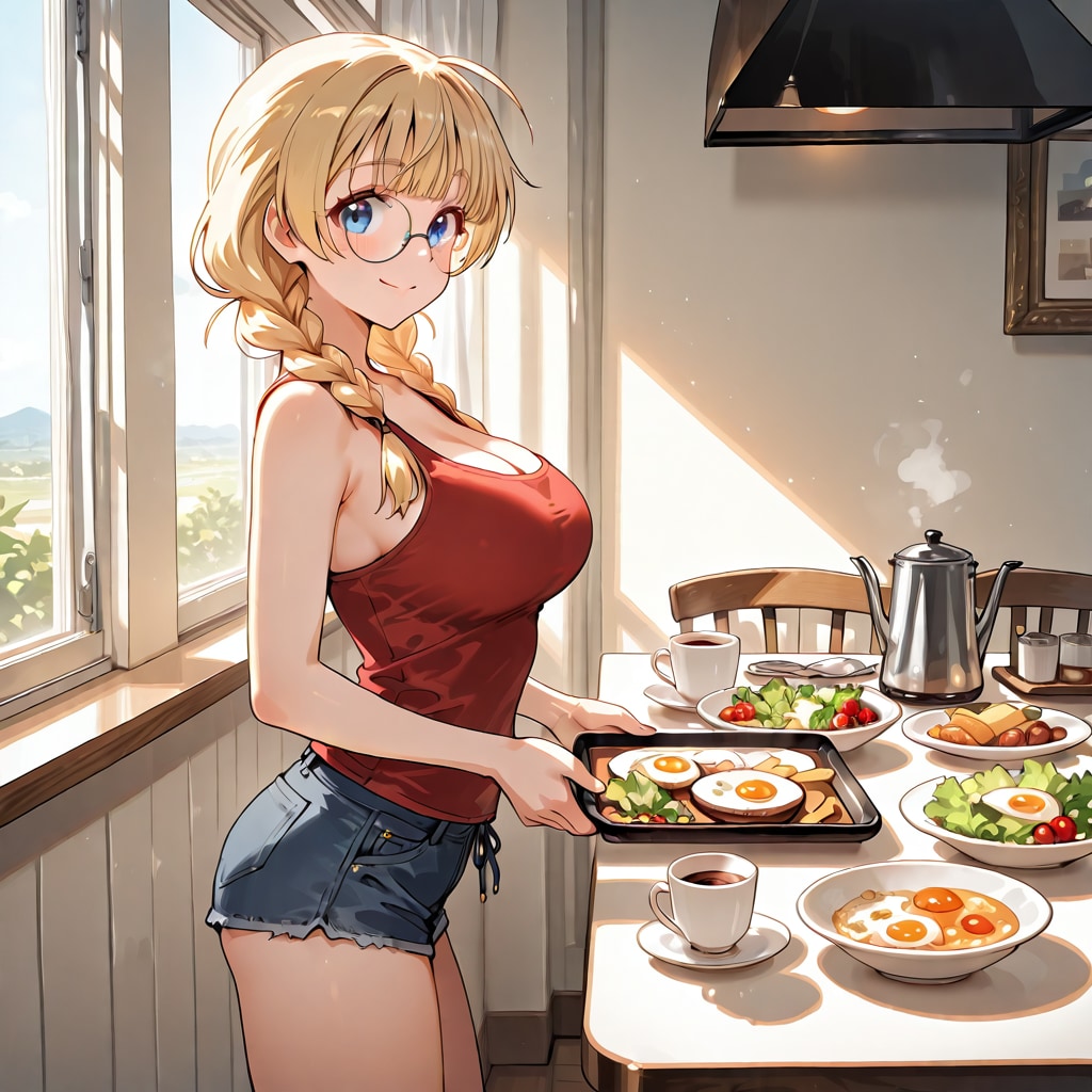 ナオちゃんと朝ごはん　2