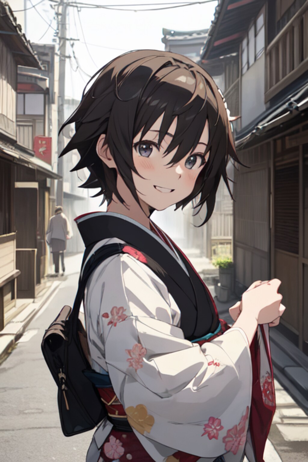 「ちょっとだけ、おめかししてみた。」