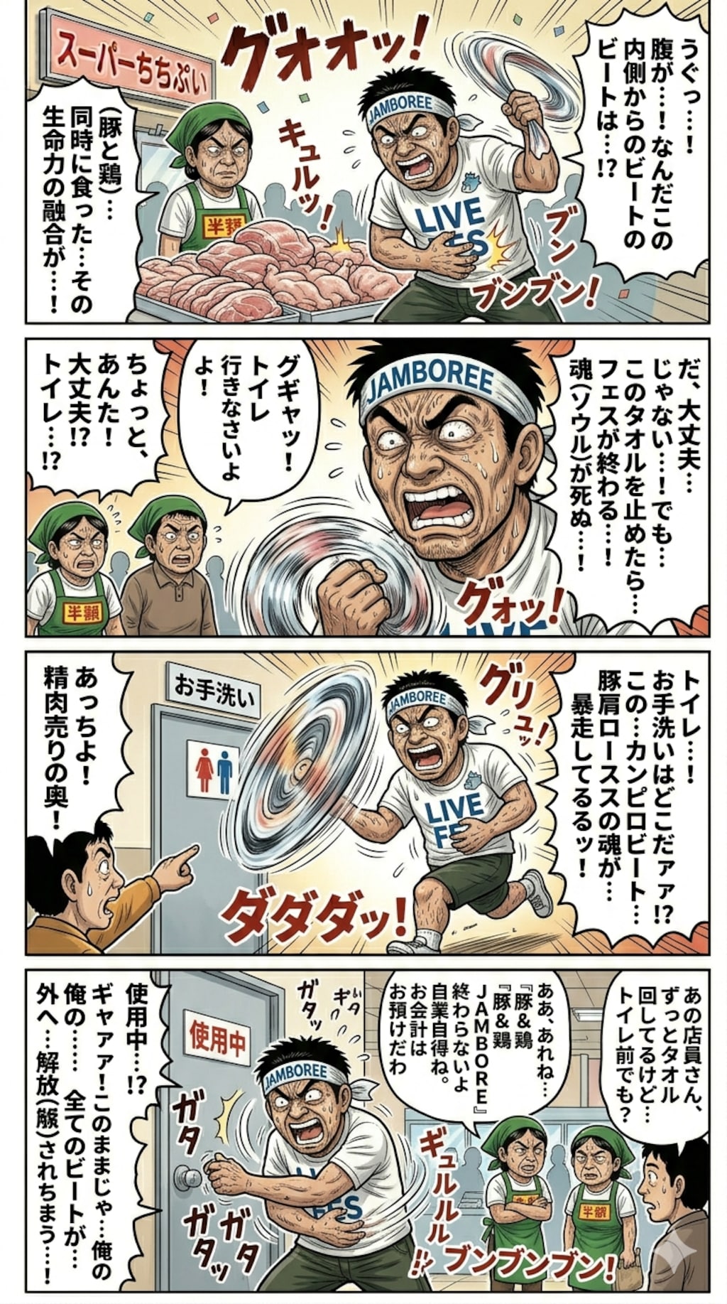 タオル回しの対処法