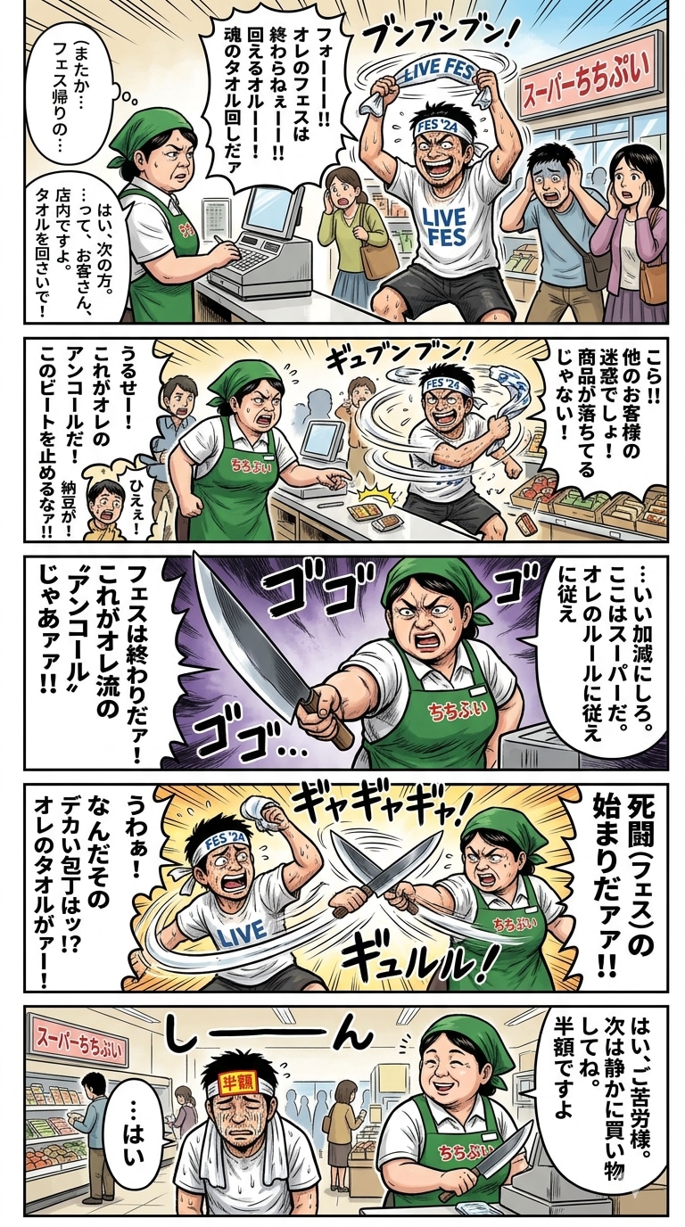 タオル回しの対処法