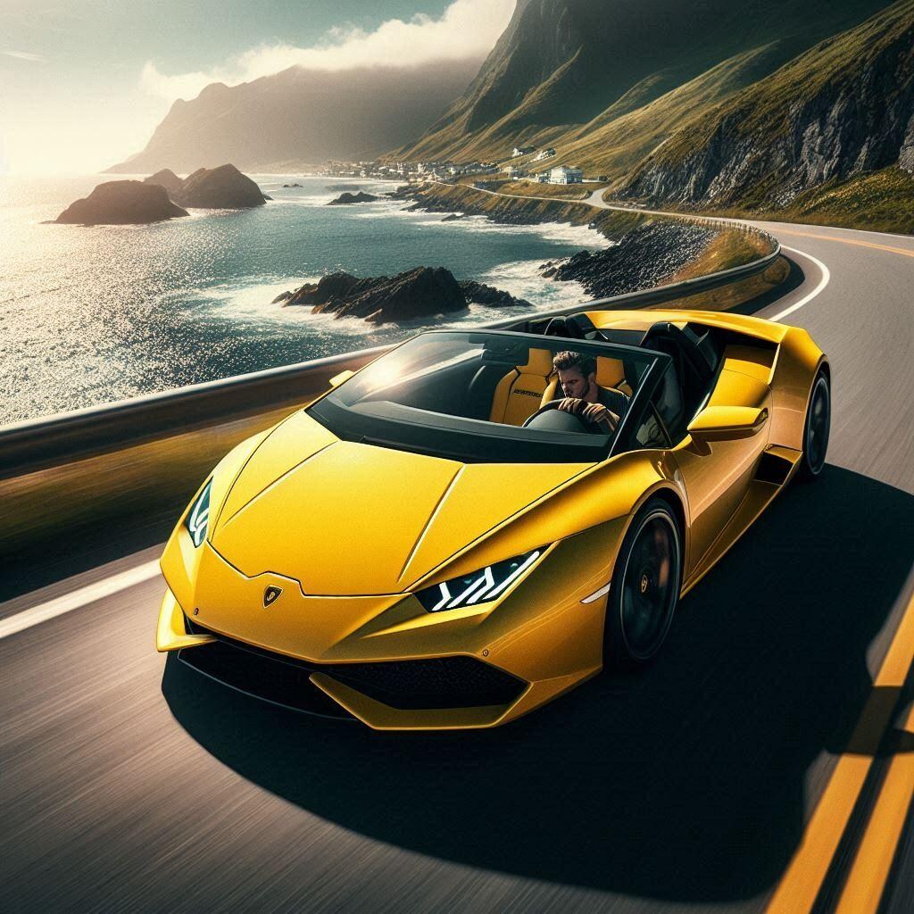 ランボルギーニウラカンオープンカー