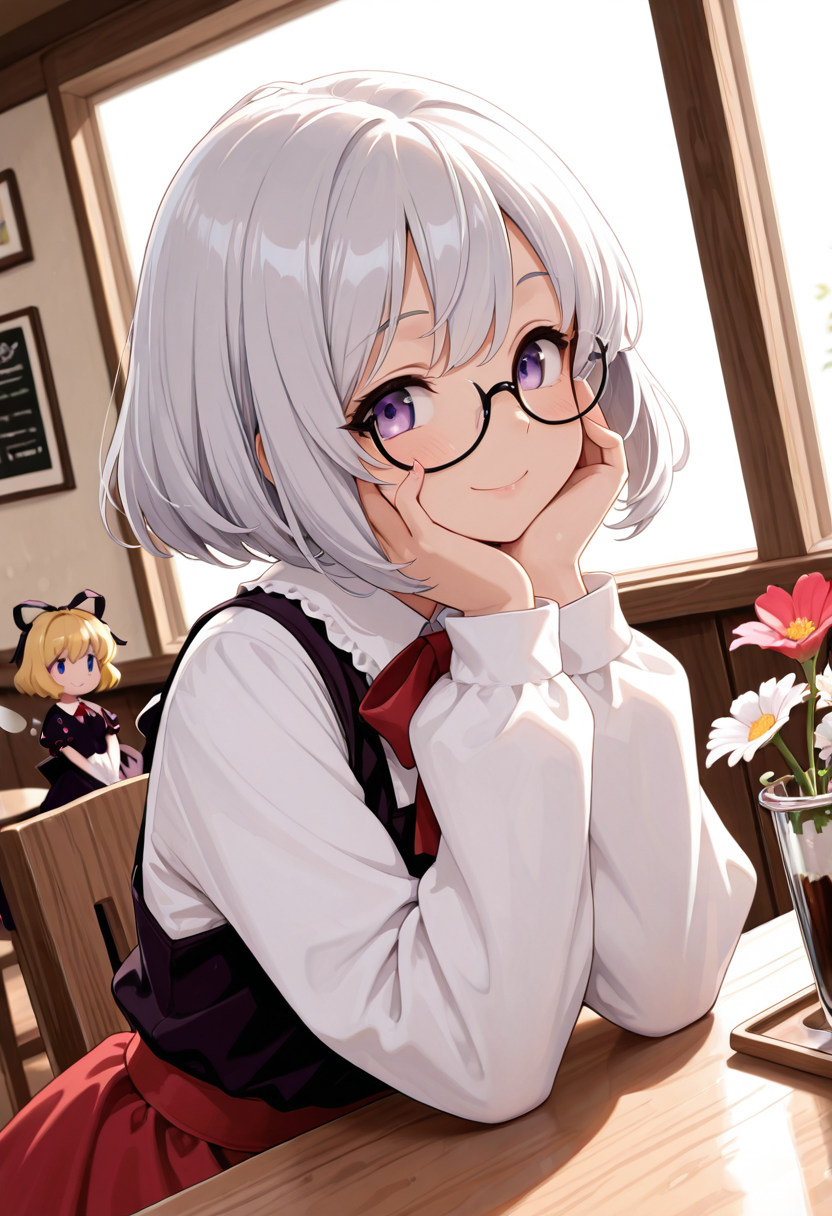 カフェにて | の人気AIイラスト・グラビア