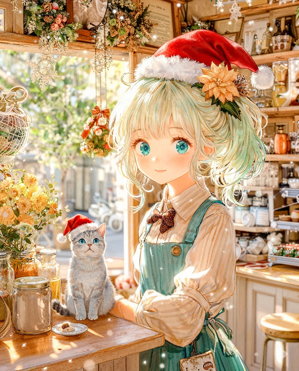 「聖夜のカフェでお待ちしてます🎅