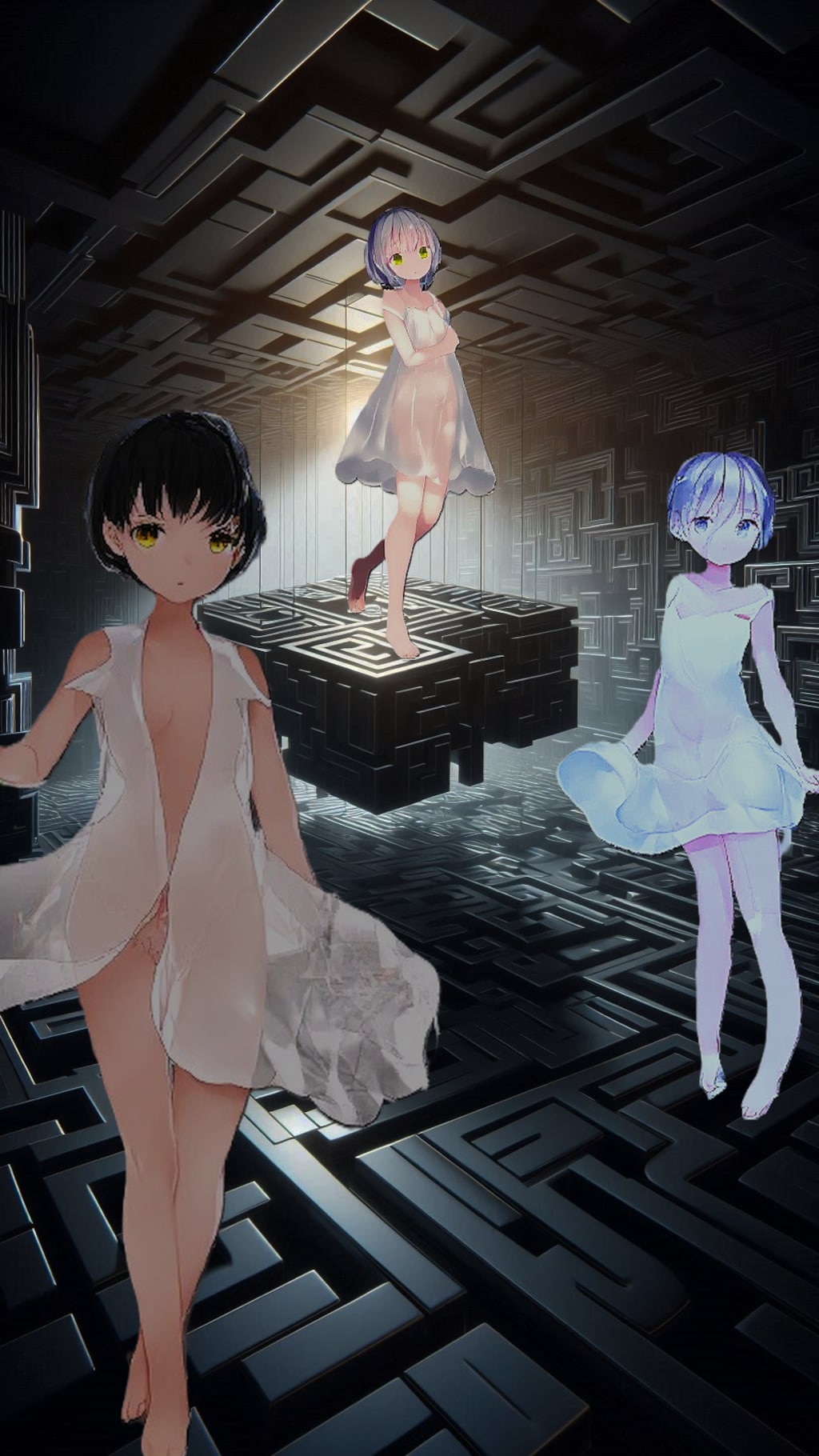 ３光と影の迷路（脱出）