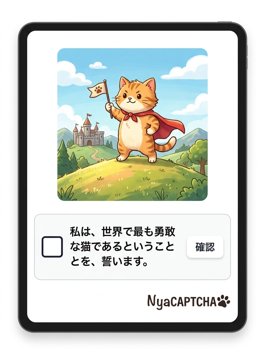 きょうのNyaCAPTCHA