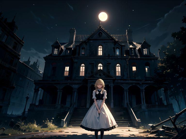 森の洋館 | の人気AIイラスト・グラビア