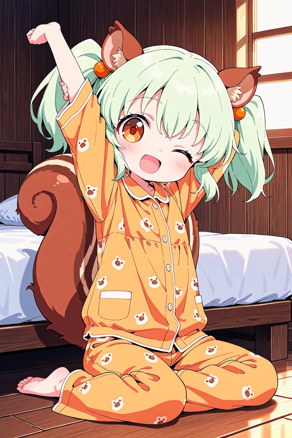 今日も頑張るよ〜