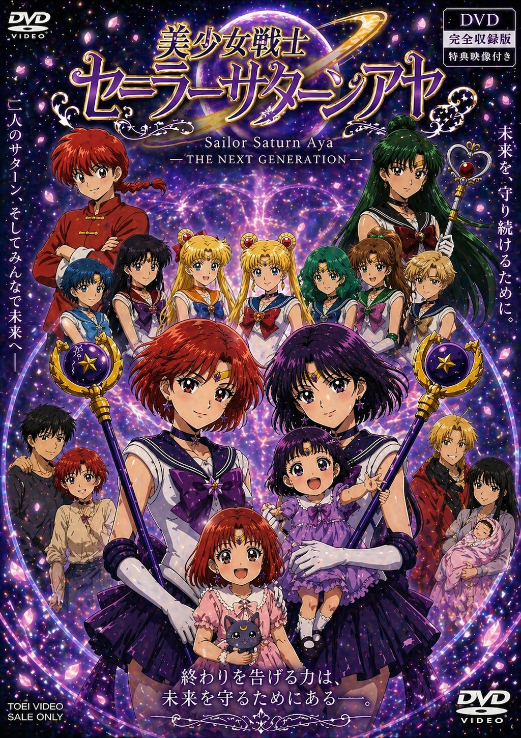 美少女戦士セーラーサターンアヤDVD-BOX特別版！訂正版