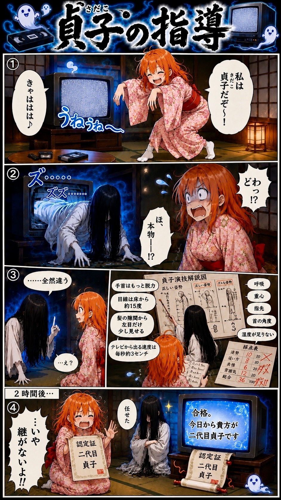 貞子の指導