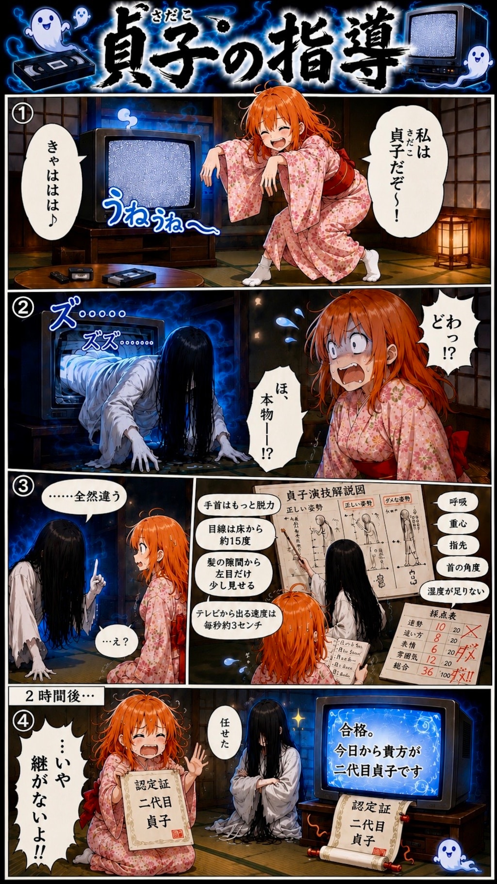 貞子の指導