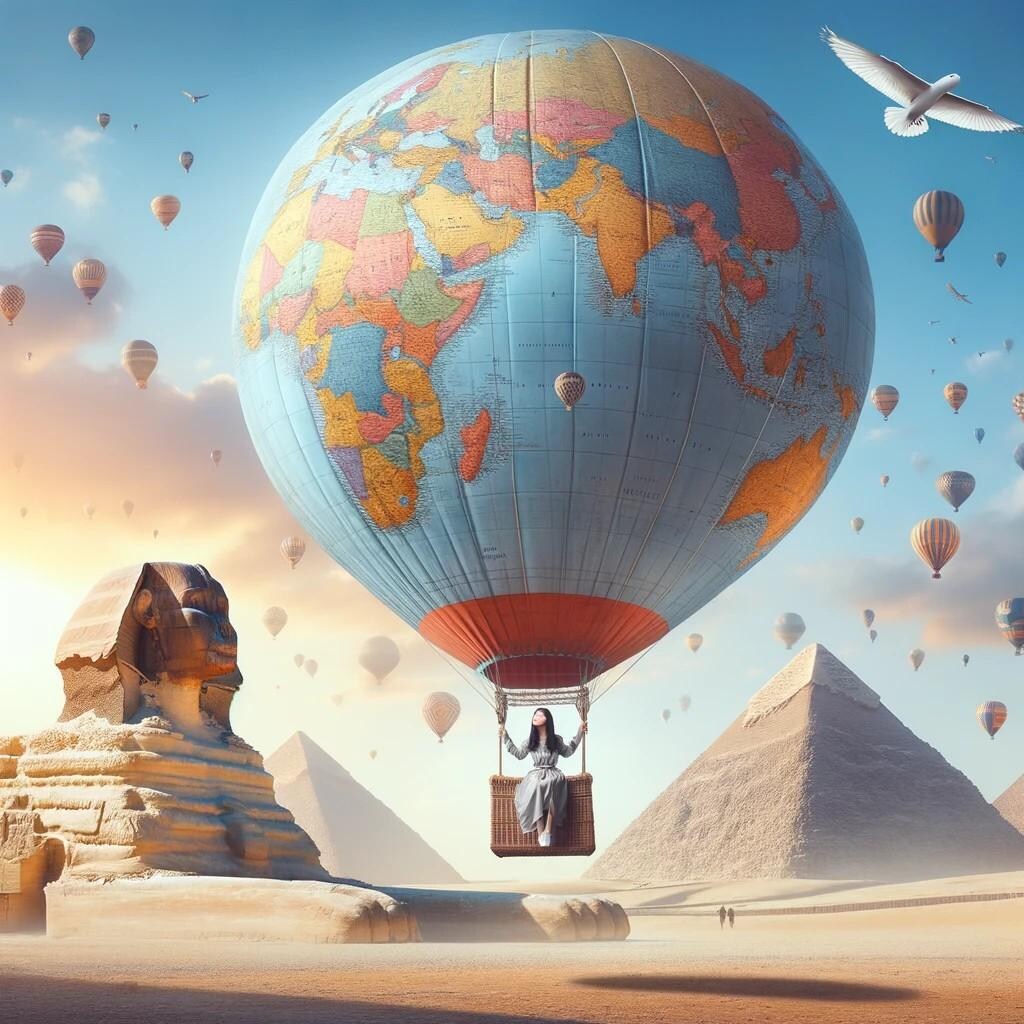 風船世界旅行