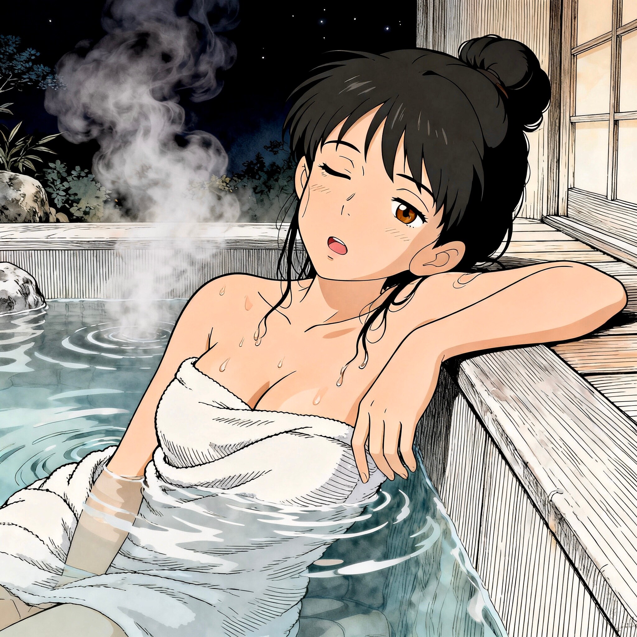 のぼせちゃった
