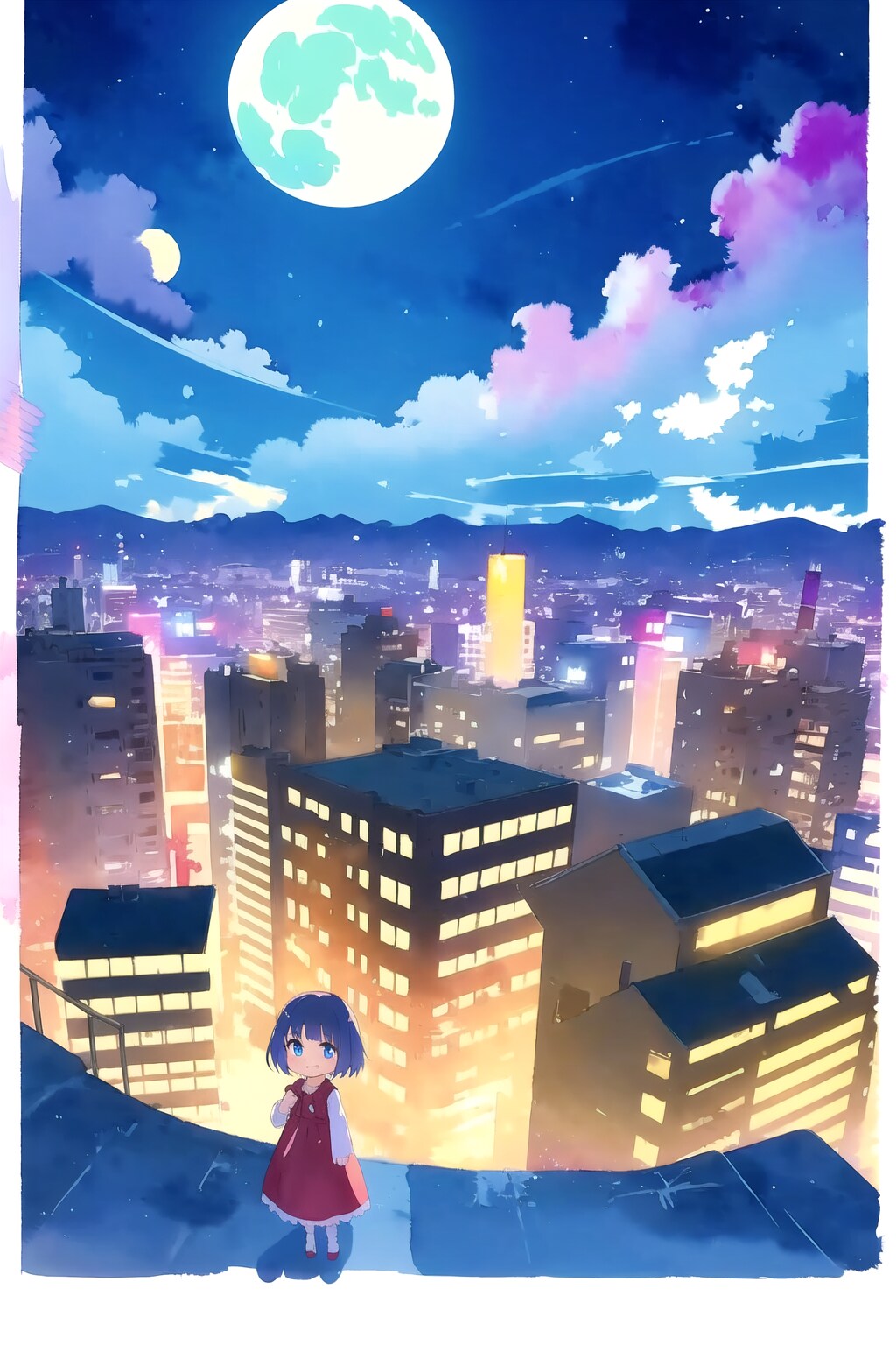 over looking