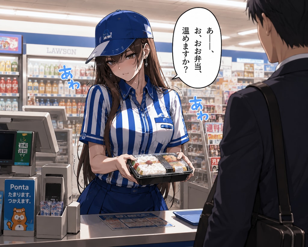 コンビニ店員