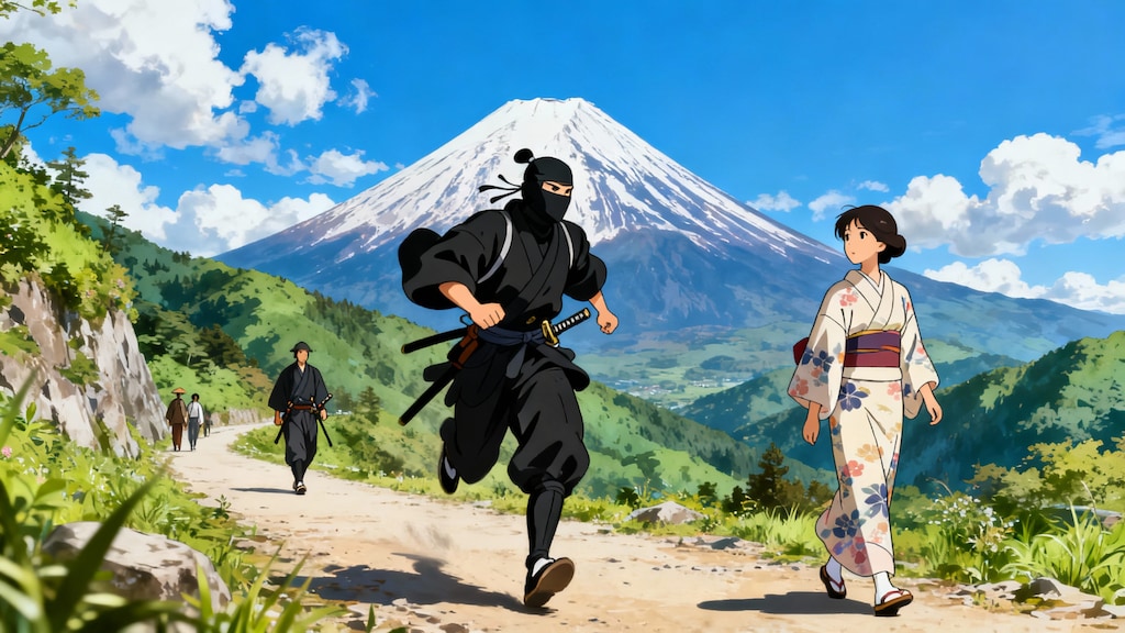 背景４３　江戸時代のハイウェイ