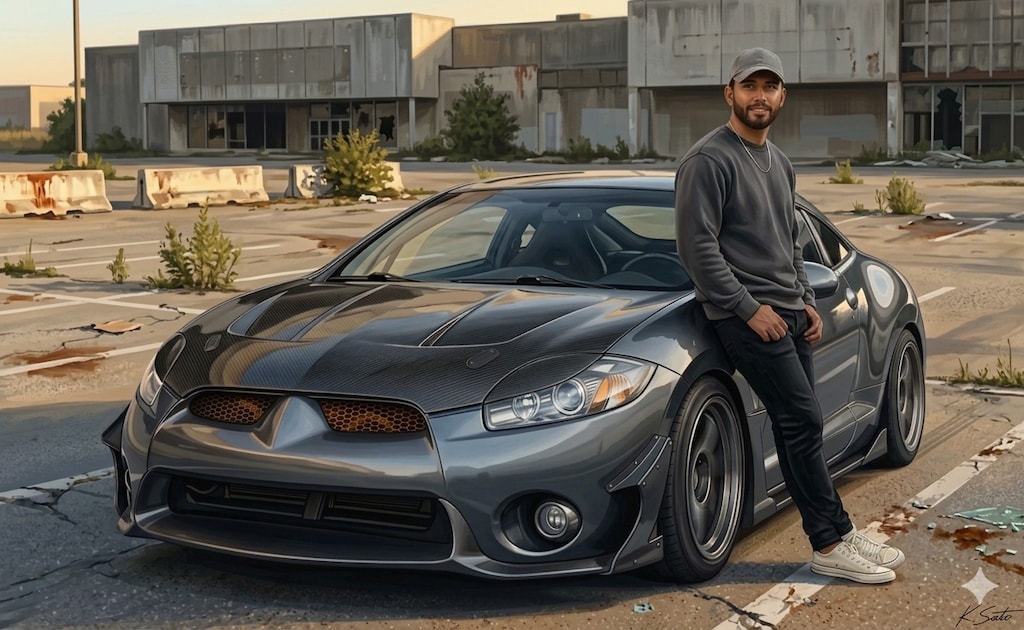 米国三菱 4代目エクリプス