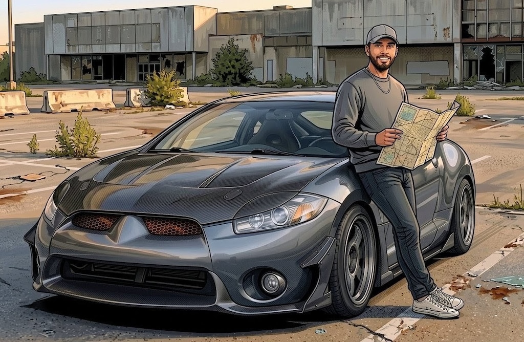 米国三菱 4代目エクリプス