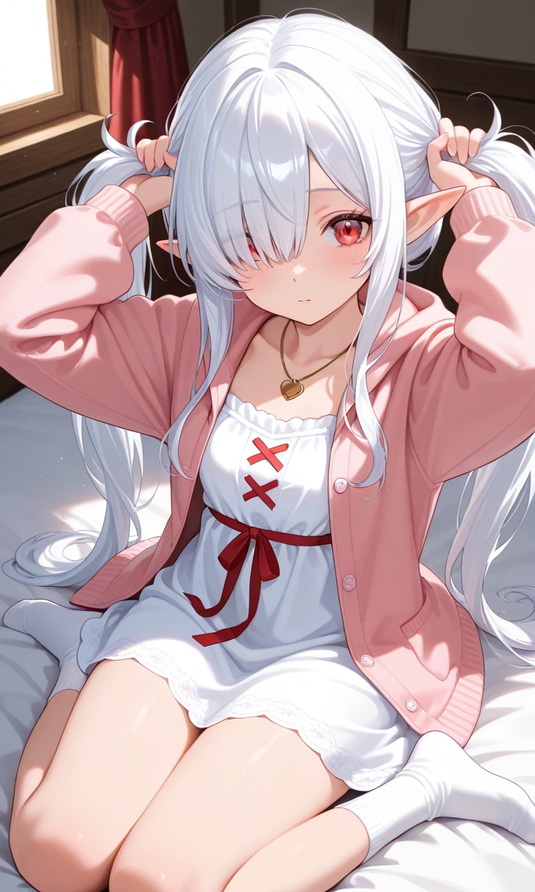 手ツインテールのシロネさん　前編