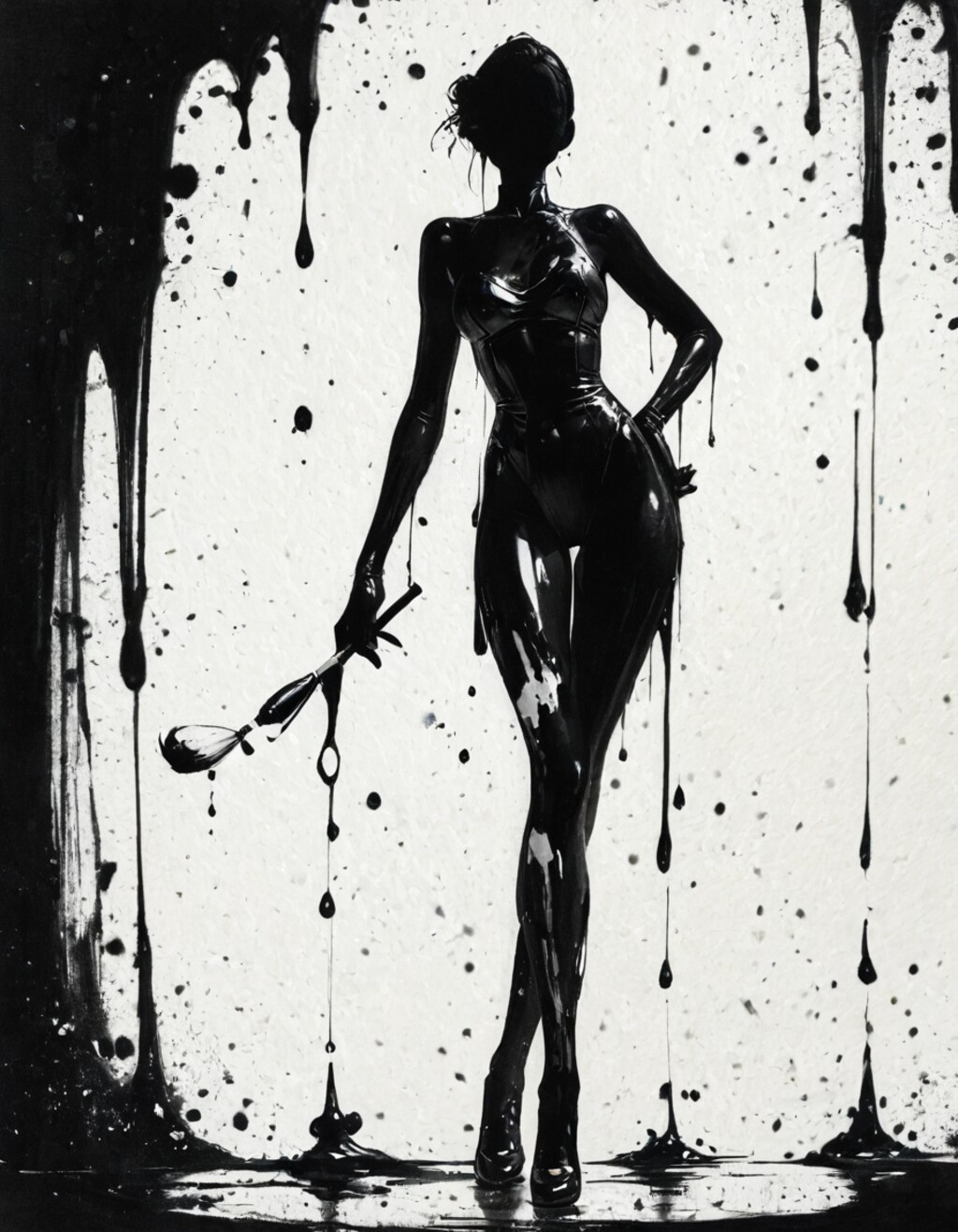 何となく？レオタード美女確定のシルエット♪・・（アップにしないと分かりづらいですが？ハイレグです♪ｗｗ）