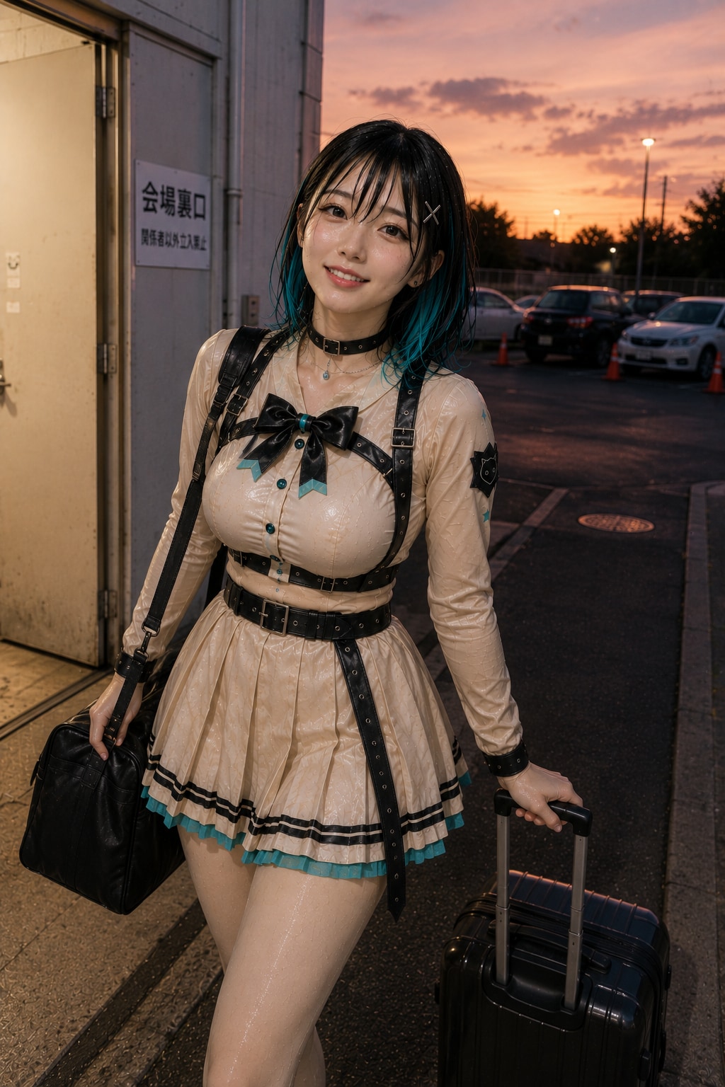 モデルのお仕事