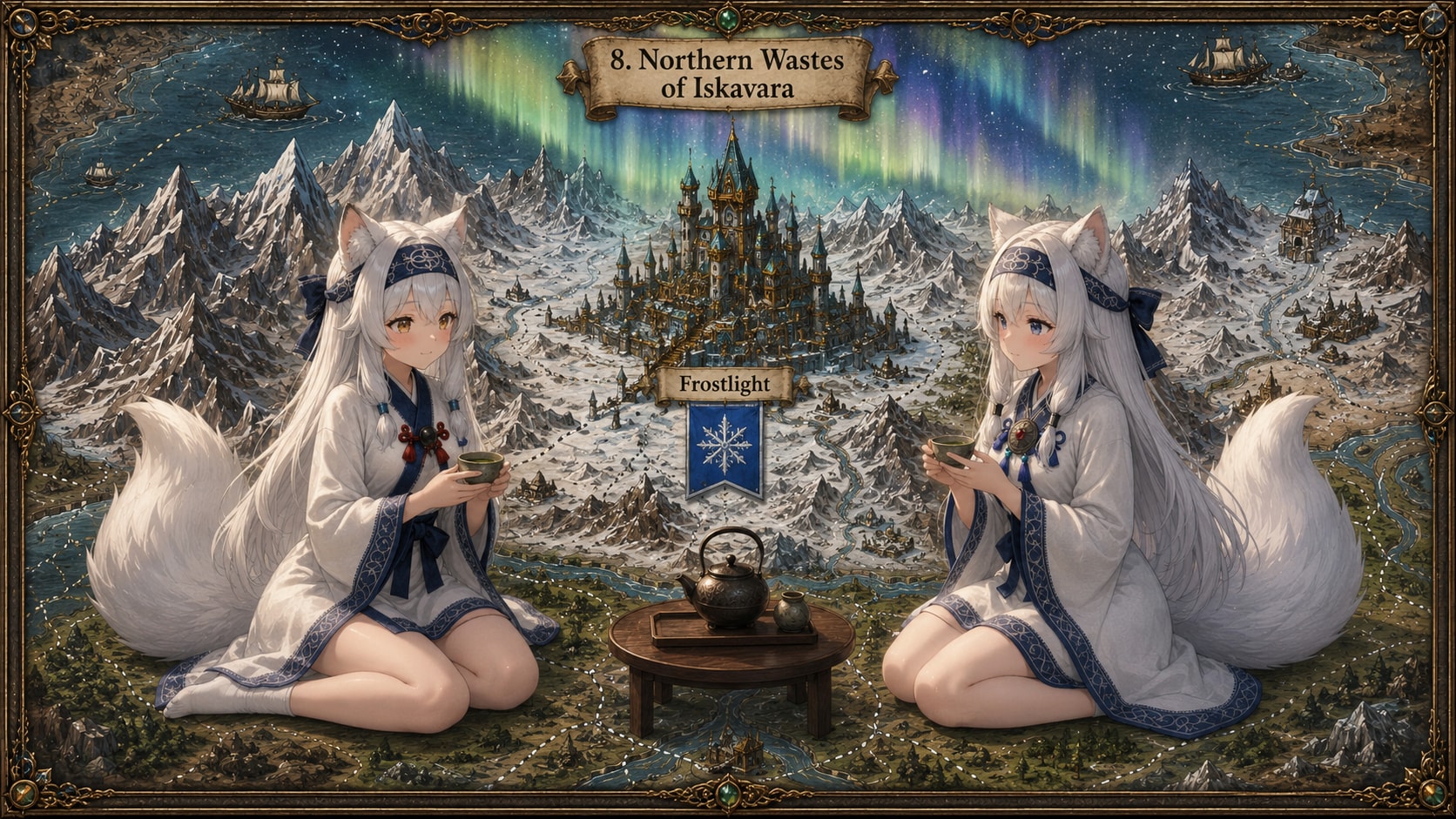 World Asterra, Far north of Iskavara | の人気AIイラスト・グラビア