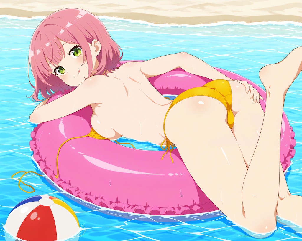 遊んでたら上だけ流されて