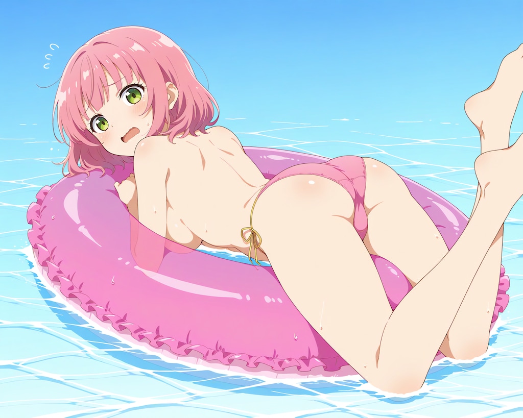 遊んでたら上だけ流されて