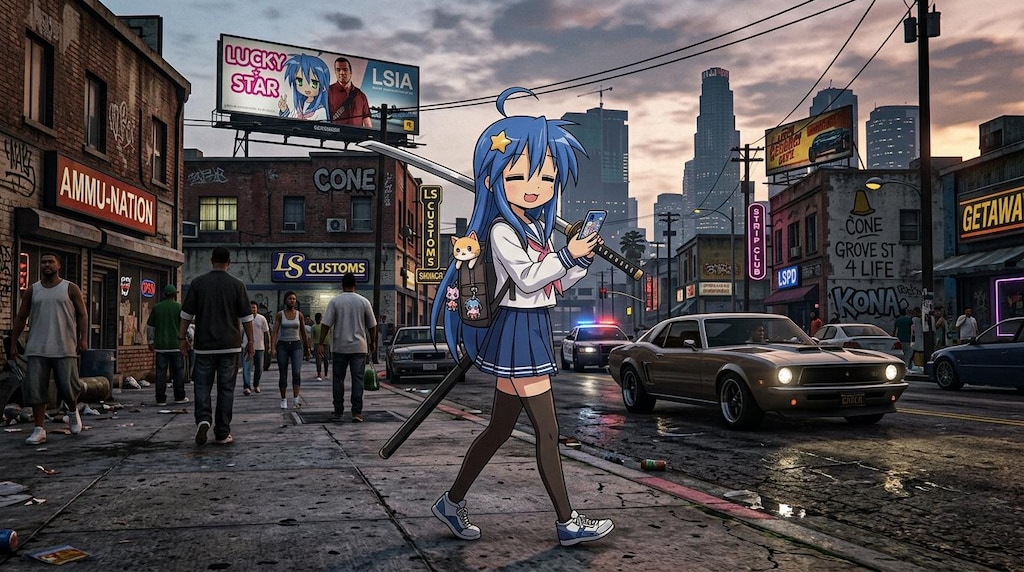 いろんなキャラでGTA＋なにか