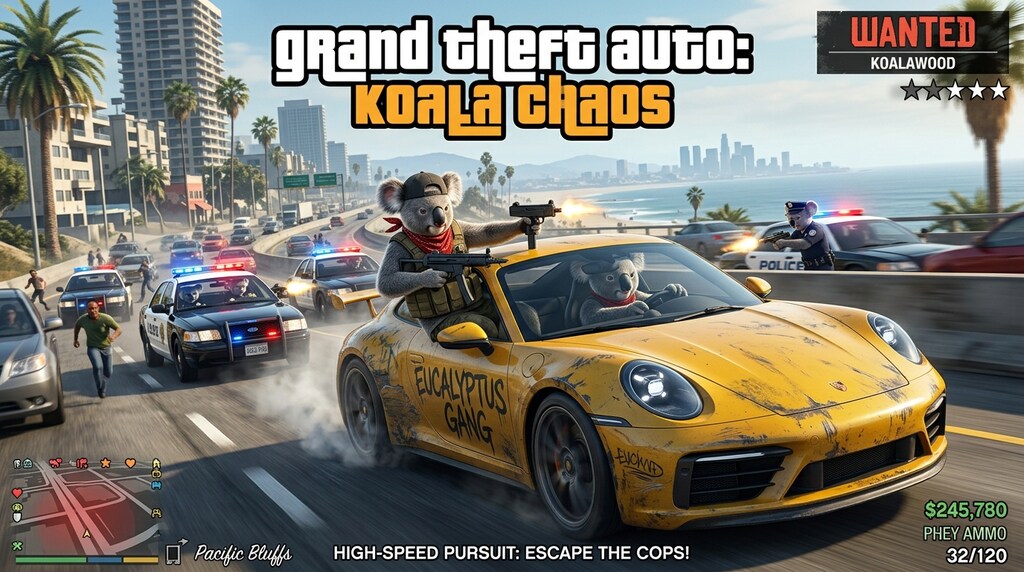 いろんなキャラでGTA＋なにか