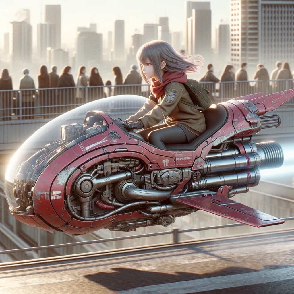 ホバーバイクあるいはエアバイク