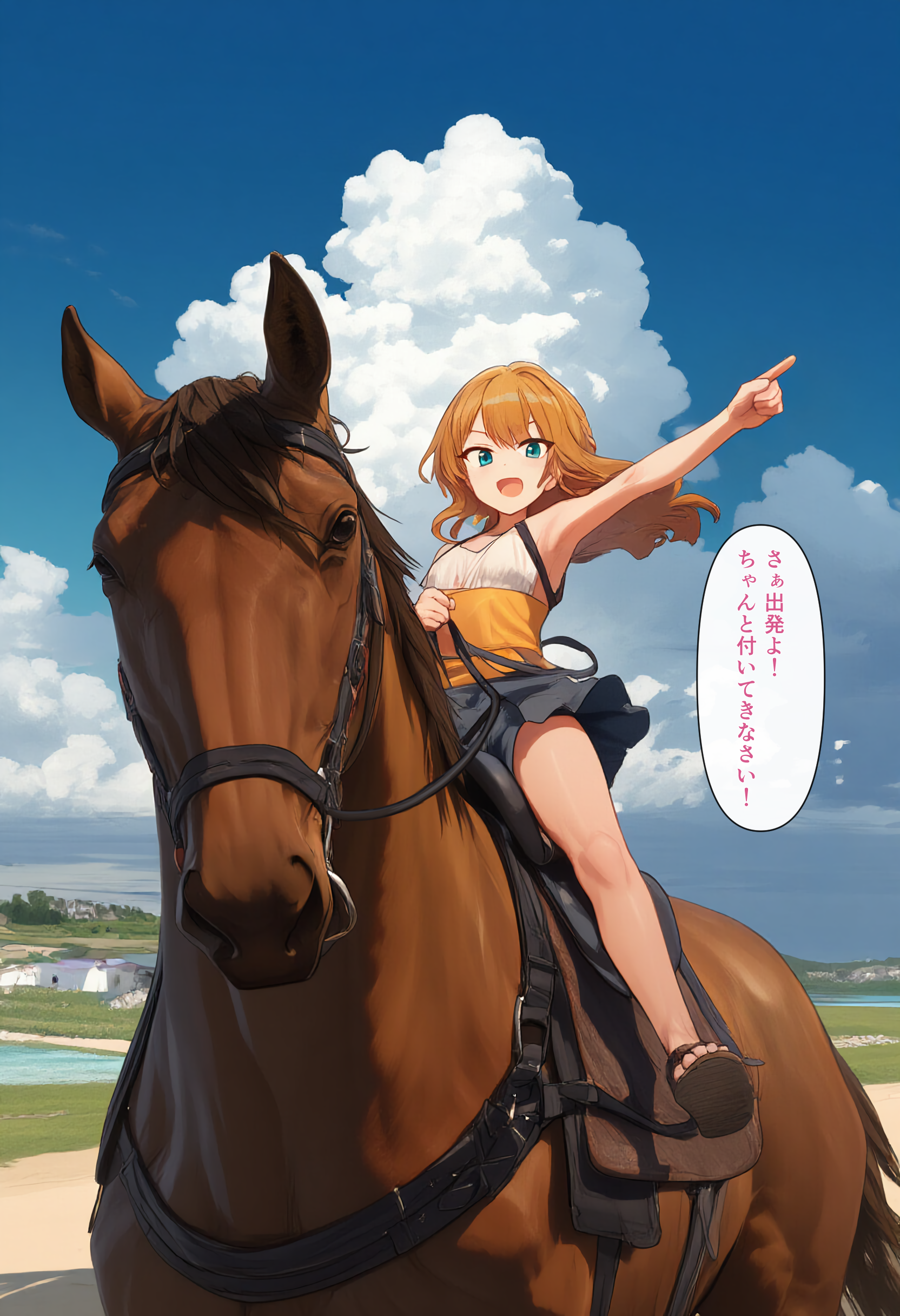 領主の娘と従者
