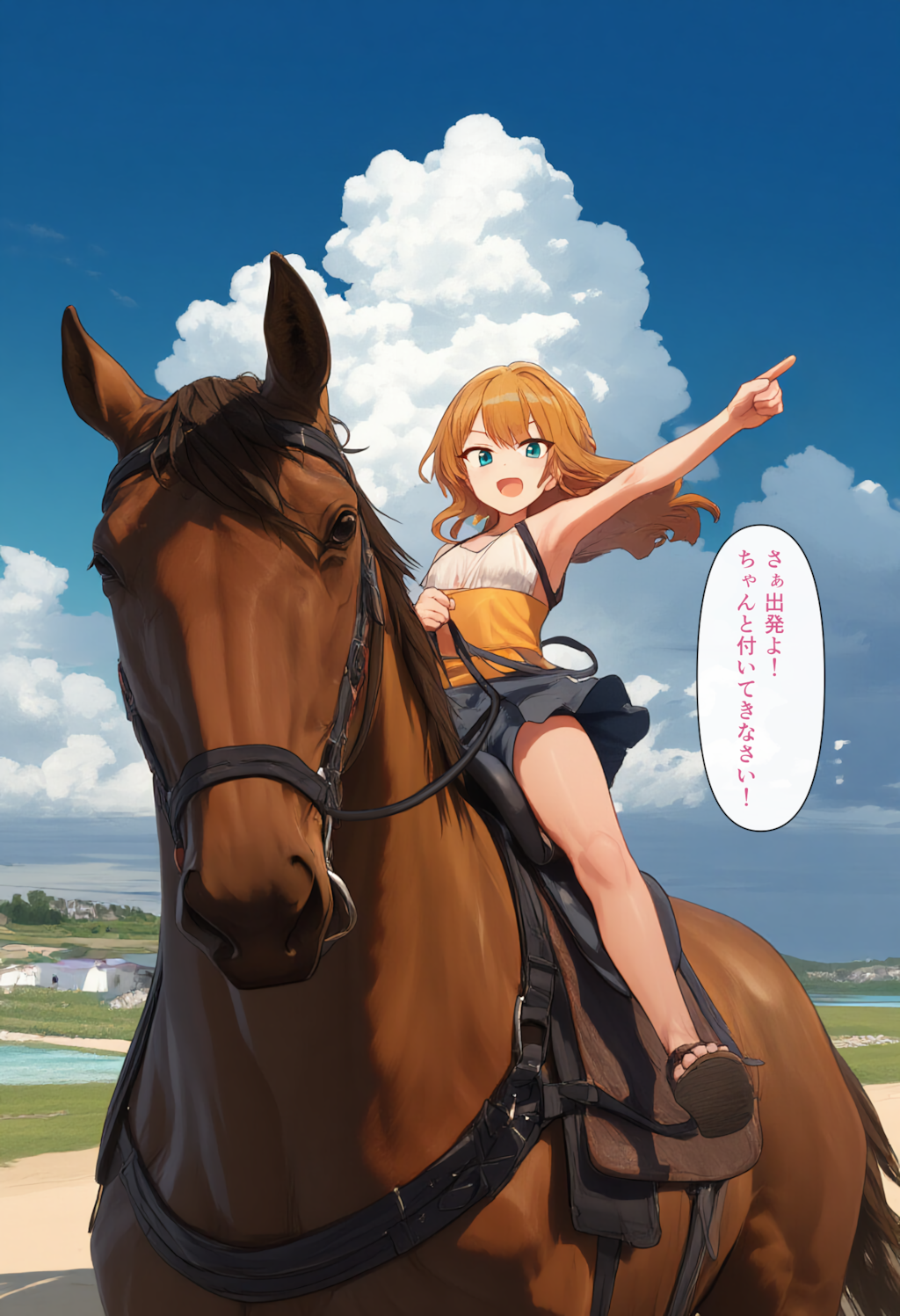 領主の娘と従者
