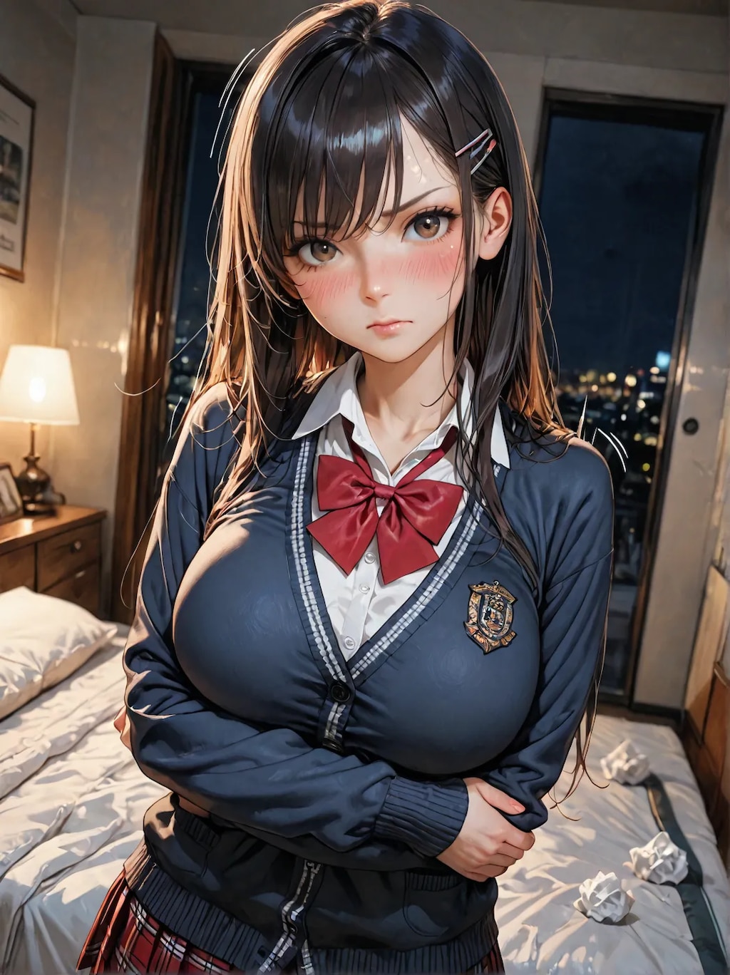 現役ＪＫアイドルのくち💕(制服バージョン)