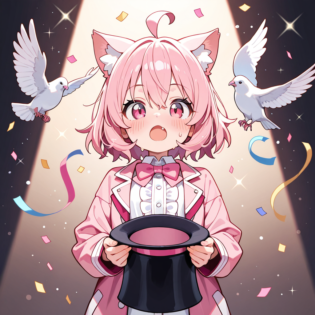 ふぅ！！今度は上手くいったにゃん！！ | の人気AIイラスト・グラビア