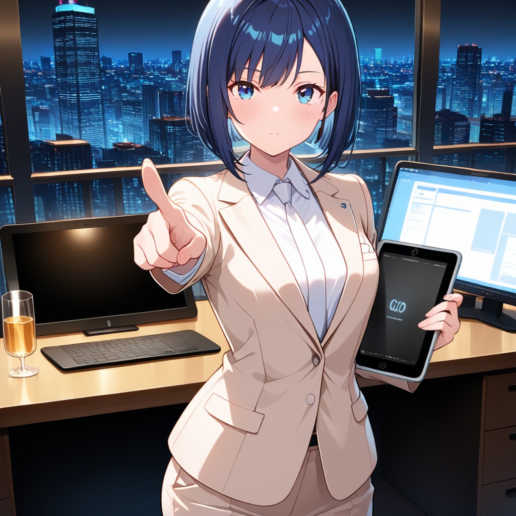 社長室での決断