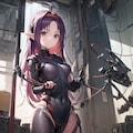 メカ×美少女　4枚 2枚目