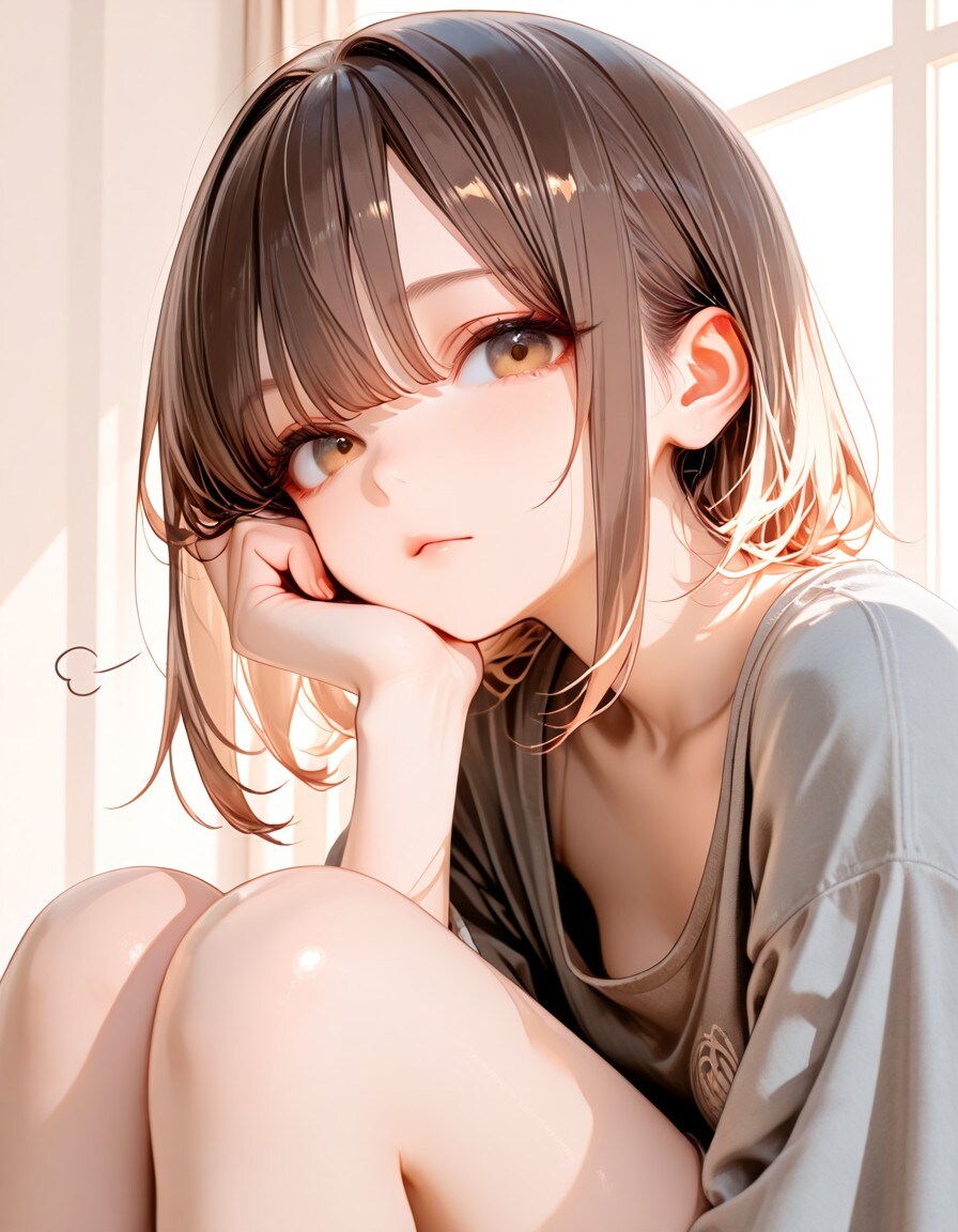 呆れている子 | の人気AIイラスト・グラビア