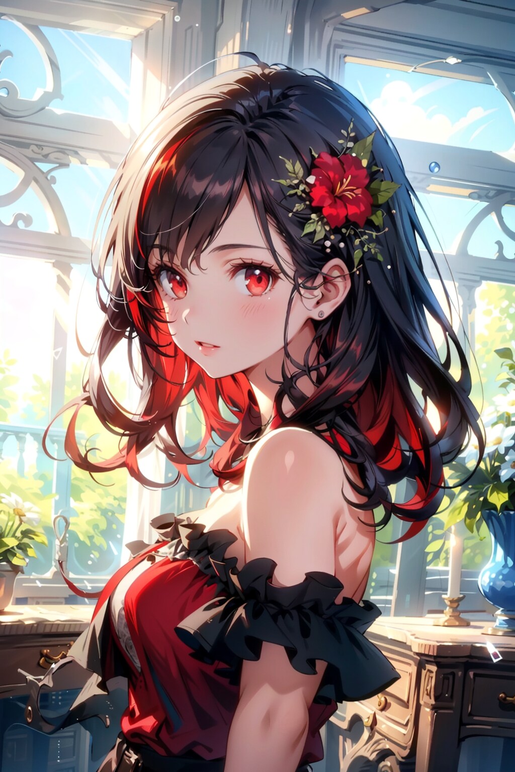 Black & Red Feature