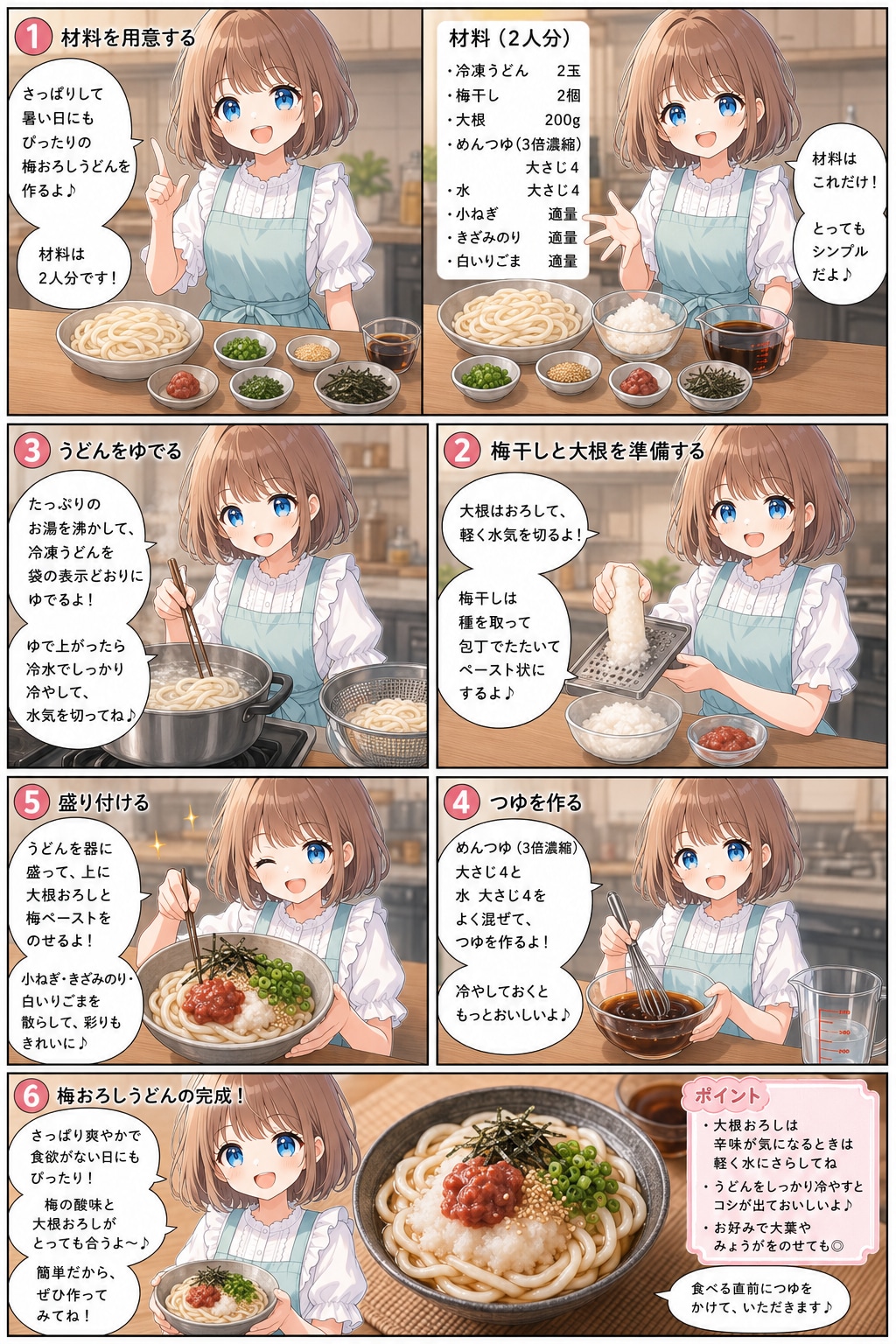 梅おろしうどん