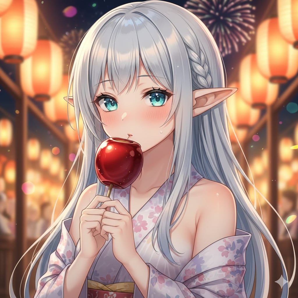 夜祭にほどける