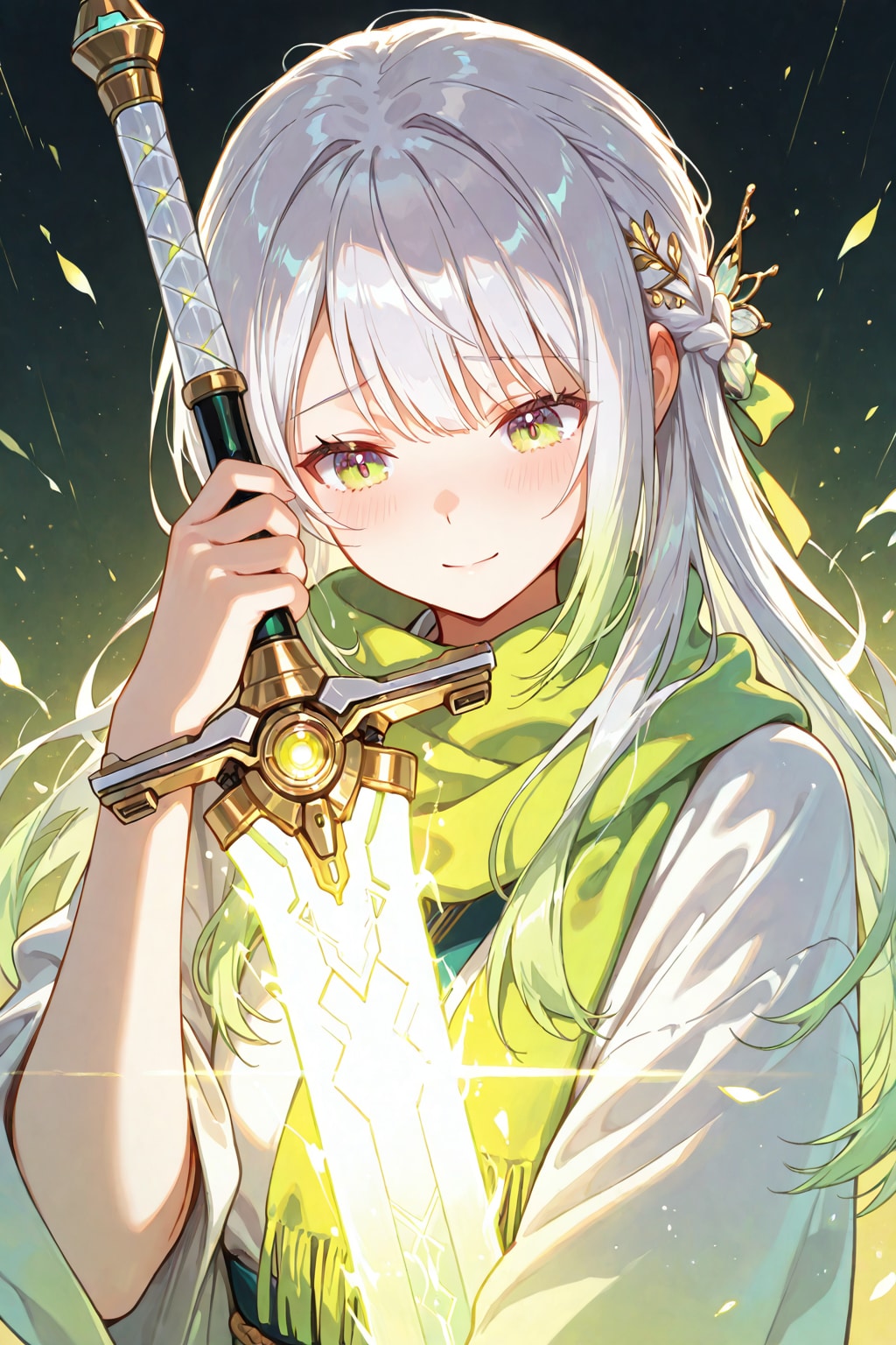 剣を持ったセリュナさん