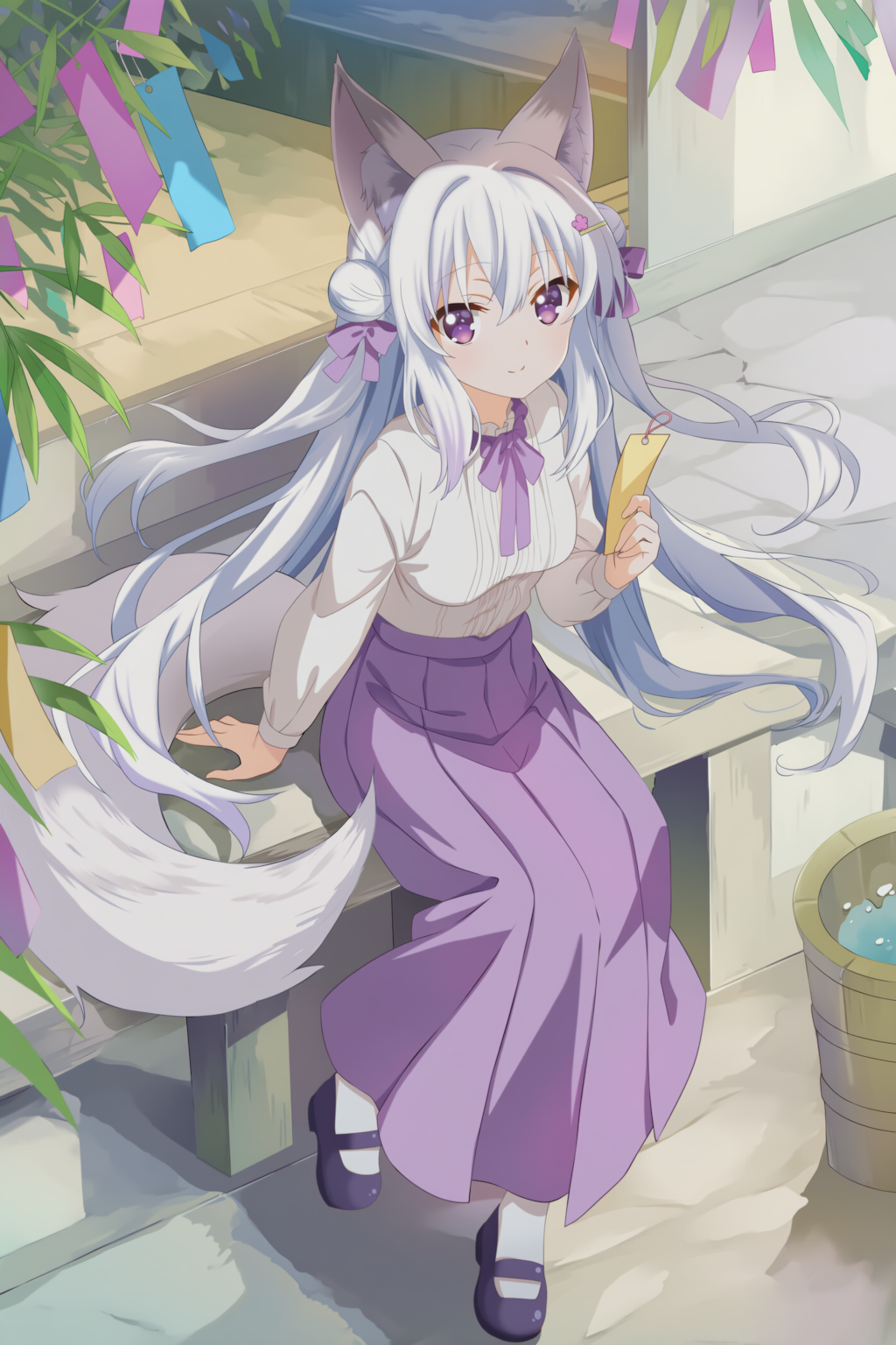 七夕のケモミミさん