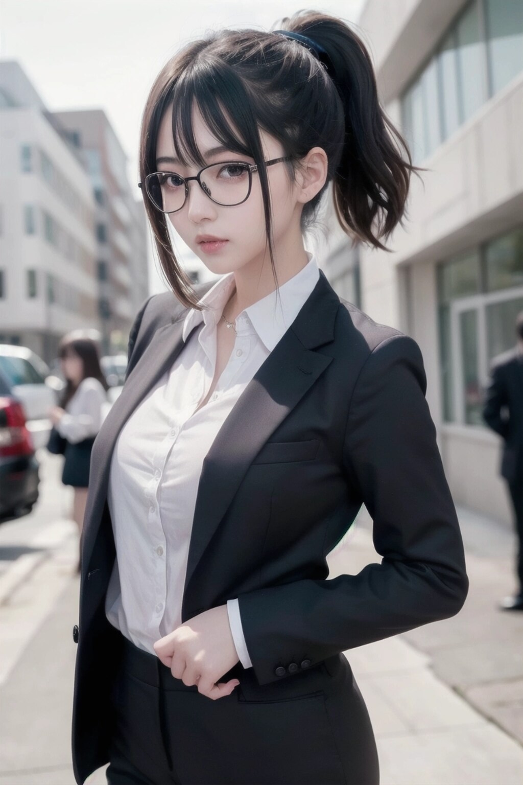 【フォトver.】お題投稿：働くおねえさん（メガネ）【10/1】